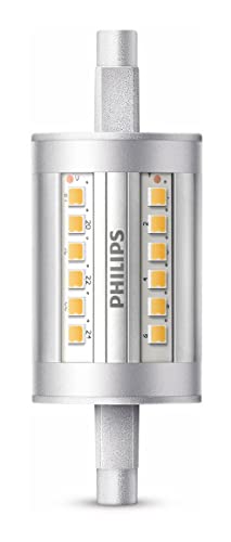 Bombilla LED R7S 78mm de luz blanca cálida para crear salones acogedores 2
