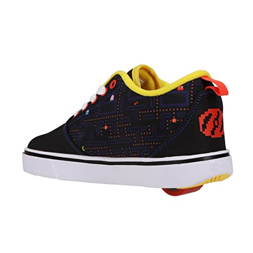 HEELYS Pacman Pro 20 Wheels - Zapatillas de skate para hombre, Negro, amarillo, rojo, 44.5 EU