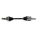 RYNCO Pair (2) Front CV Axle Shaft Assembly Compatible with Mazda 3 2009-2005, 2.0L Automatic Trans, Driver and Passenger Side, i Sedan Replace# NCV47500 NCV47542