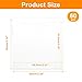 Kyuionty 60 PCS Clear Adhesive Pockets, 3.5