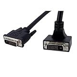 StarTech.com DVIDDMMTA6 6-Feet Upward Angled Dual Link DVI-D Monitor Cable - M/M