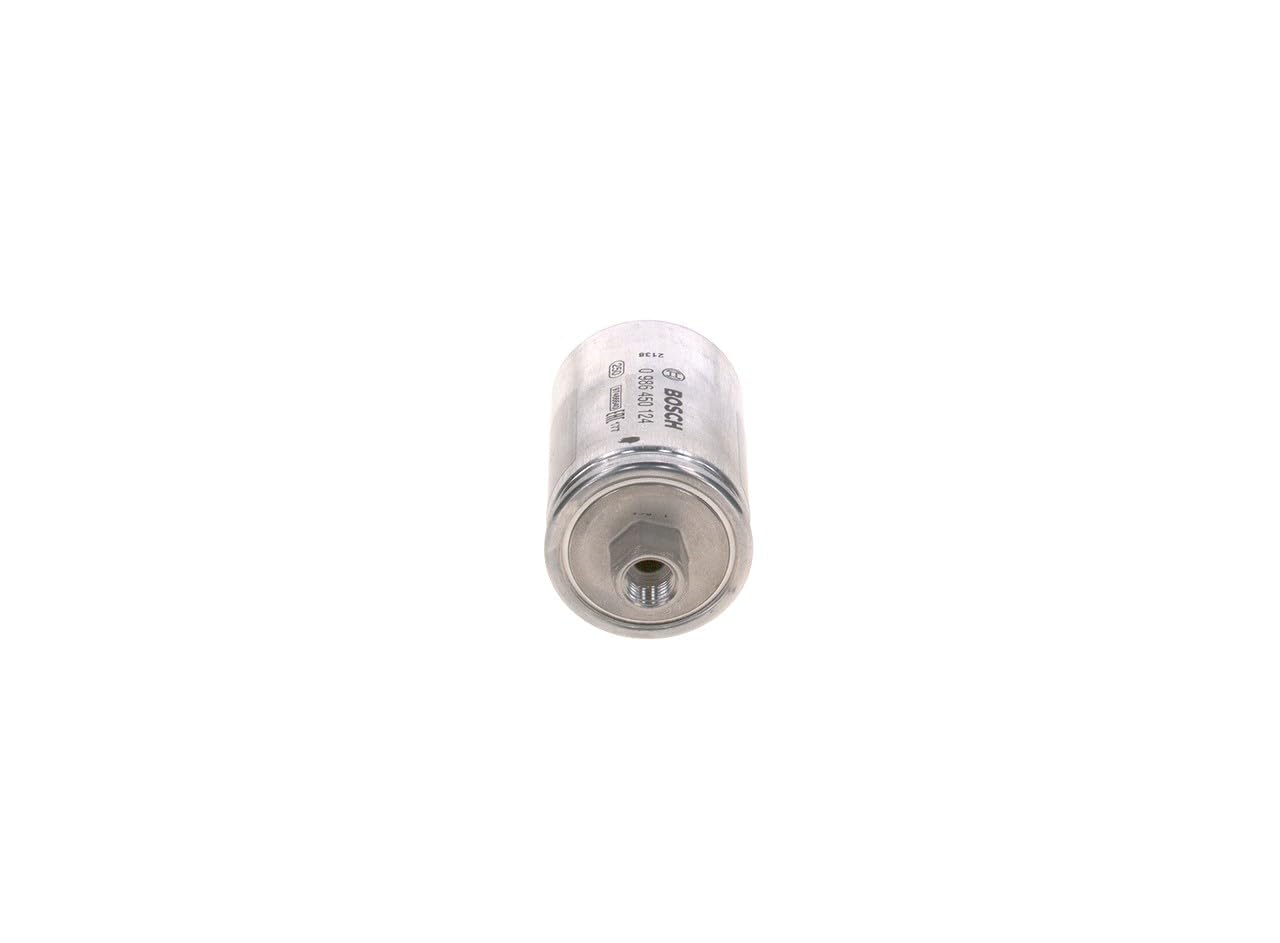 Bosch F0124 Car Gasoline Filter - Separates Particles from Fuel - Protects the Injection System