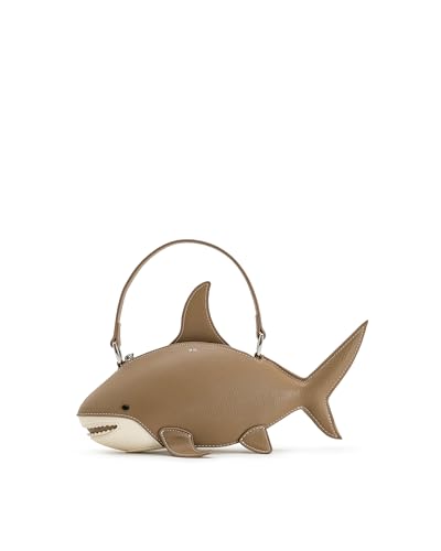 Image of JW PEI Women's Nerys Faux Suede Shark Look Top Handle Bag