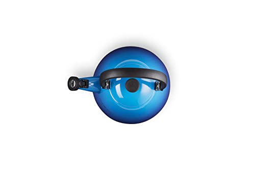 Le Creuset Kone Stove-Top Kettle with Whistle, Suitable for All Hob Types Including Induction and Cast Iron, Enamelled Steel, Capacity: 1.6 L, Azure, 40101022200000 - Image 3