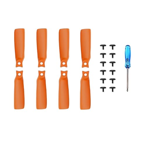 Hélices Flip 4022F orange pour drone de rechange pales d'aile quadricoptère
