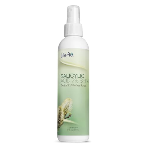 Life-Flo Salicylic Acid Spray, Topical Exfoliating Spray 269937, 8 ounces