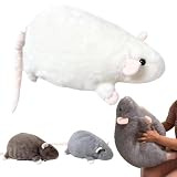 giant pink unicorn soft toy 3 Sizes Optional & Versatile Multi-Scene Use: Jumbo Rat Plush available in 30cm, 50cm, and 85cm sizes, this jumbo chonky rat plush serves diverse purposes—30cm for kids’ small hugs and travel, 50cm for daily snuggling and office relaxation, and 85cm as a giant decor piece or pillow. It adds playful warmth to bedrooms and sofas, catering to rat plush lovers with different needs