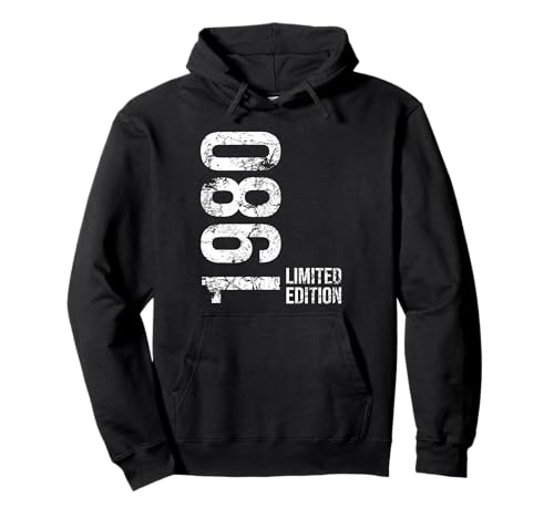 45° compleanno 45 uomo donna anni 1980 regalo Felpa con