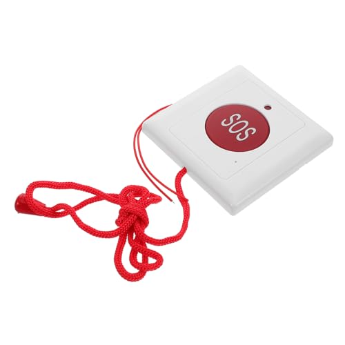 KOMBIUDA S Emergency Call Button Wall Mount Call Button for Seniors Buzzer Alarm Easy to Use Emergency Button Aid for Boys and Girls