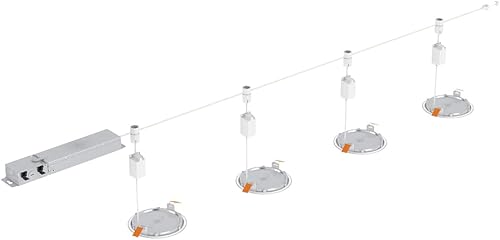 Miniatura 7 de HALO HLBQL6099FSE010-6PK - Focos LED sin lata, fuente de alimentación remota, paquete de 6, seleccionable 2700K, 3000K, 3500K, 4000K, 5000K CCT HLB