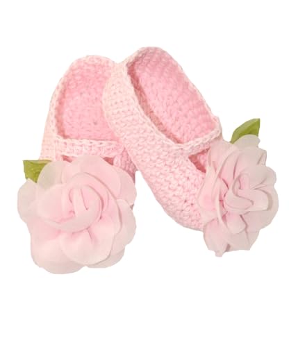 Crochet Newborn Girls Shoes