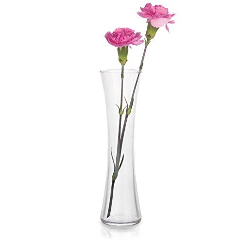 Libbey Sabrina Bud Vase, 8-inch, Set of 8