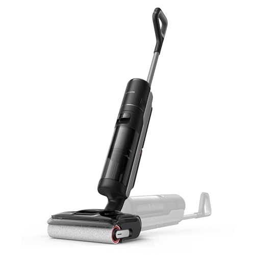 Dreame H12 Dual FlexReach Wet Dry Cordless Vacuum & Mop, 23,000Pa Suction, 6-in-1 Stick Vacuum, 180° Lie-Flat Reach, TangleCut Anti-Tangle, Self-Cleaning with Hot Air Drying, Detachable Battery