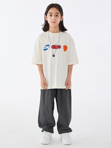 Meufam Boys' Tech Pants Athletic Running Pants Quick Dry Performance Stretch Woven Joggers Comfy Cargo Jogger Pants for Boys2