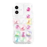 💠【SNSでバズり中のぽこぽこスマホケース】 今SNSで話題沸騰中のぽこぽこスマホケースは、個性を存分に表現できるアイテム。ケースには14個のスペースがあり、その中におはじきやビーズ、デコ系アイテムを自由に詰め込めます。リボン、タイルシール、フレークシール、おはじきシールまで、あなたの好きなアイテムでオリジナルのデザインを楽しんでください！ 🌟【シャカシャカできる】 ぽこぽこスマホケースの最大の特徴は、ケースを振ると「シャカシャカ」と心地よい音が鳴ること！おはじきやビーズを入れて、まるでミニ音楽...