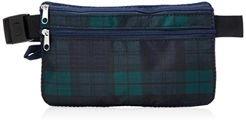 [トラベルコレクション] シークレットポーチ 盗難防止 TRC0409 チェックグリーン