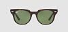Lentes de sol Ray-Ban RB2168-902/14 Armazón Carey con Lentes Verdes 50mm 4