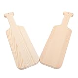 Gogogmee 2 Stück Paddel Für Studentenclubs Unlackiertes Paddel Für Clubs Paddelbretter Für Studentenverbindungen Für Teamgeist Unlackiertes Für Für