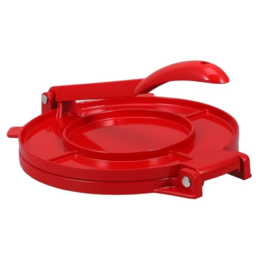 VALICLUD Heavy Duty Aluminum Alloy Tortilla Maker Efficient Pressing Tool for Flour Corn Dough for Quick Flatbread Preparation Home Cooking