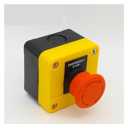 Bouton d'arrêt d'urgence coup de poing interrupteur sécurité 1NO 1NC universel