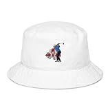 Rory McIlroy Golf & Northern Ireland Silhouette Organic Bucket Hat