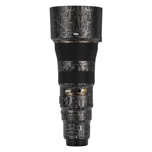 Mebont �J�����A�N�Z�T���[ �X�e�b�J�[ Nikon AF-S 500mm f/5.6E PF ED VR �W���Y�[�������Y�ɓK������ی쑕���X�e�b�J�[�ŁA�ώC�����A�ϖ��Ր�������������Y�X�L���ی�t�B�����A����(��H�Ë�)