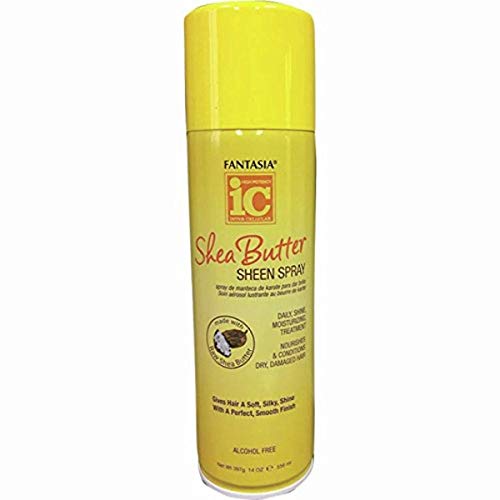 Fantasia 0011313021705 Ic Shea Butter Sheen Spray 14 Oz. Bonus cover