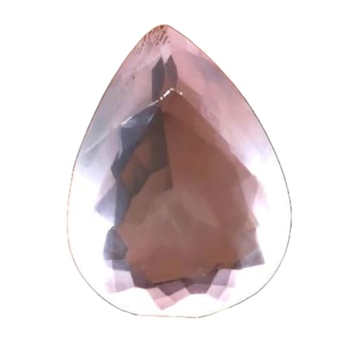 Quartz rose poire 21x16mm pour créer votre bague personnalisée au quotidien