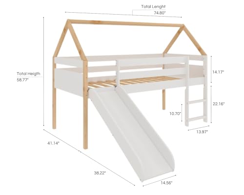 Twin-House-Bed-WhiteNatural-Craft-a-Dreamy-Sanctuary-for-Your-Kids-ensuring-Peaceful-Nights-and-Magical-Mornings Twin House Bed WhiteNatural Craft a Dreamy Sanctuary for Your Kids ensuring Peaceful Nights and Magical Mornings