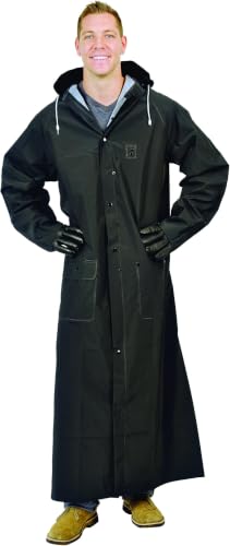 Image of Galeton mens RAINCOAT, Black, XX-Large Tall US (Pack of 12)