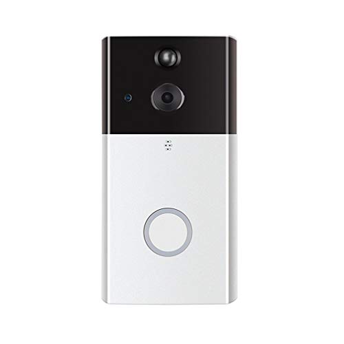 Mini Wireless Video Türklingel,Video Doorbell Türsprechanlage 720P HD WiFi Kamera PIR Bewegungserkennung Sprechanlage Für Ios, Android Smart
