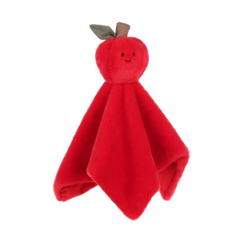 Soft Apricot Lamb Blanket for Babies, Security Blanket 13.8x13.8 Inches