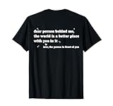 Citazioni di messaggi positivi e abbigliamento