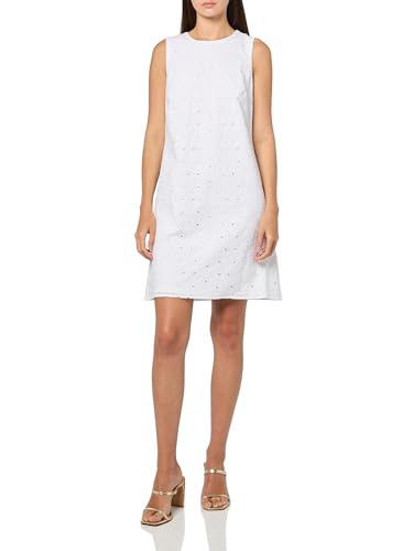 Image of Tommy Hilfiger Women's Sleeveless Meadow Eyelet Shift Dress