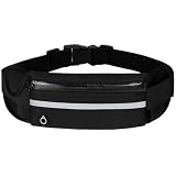 Cinturón para Correr, Correr y Actividades al Aire Libre (Negro)