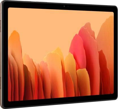 Image of Samsung Galaxy Tab A7 LTE 3 GB RAM 32 GB ROM 10.4 inches with Wi-Fi, Bluetooth+4G Tablet (Gold)