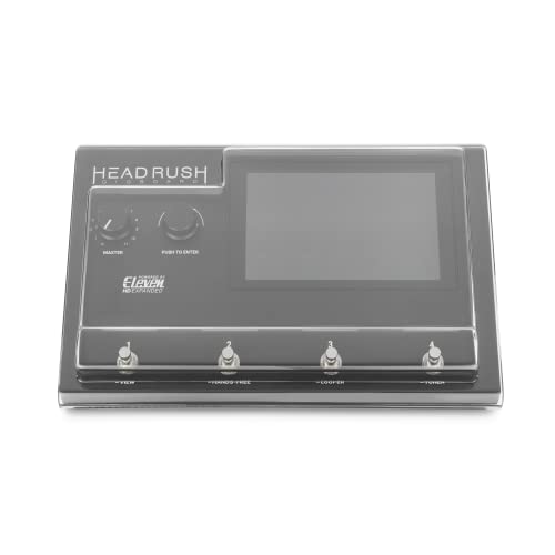Decksaver Cover for Headrush Gigboard, Super-Durable Polycarbonate Protective lid in Smoked Clear Colour, Made in The UK - Image 2