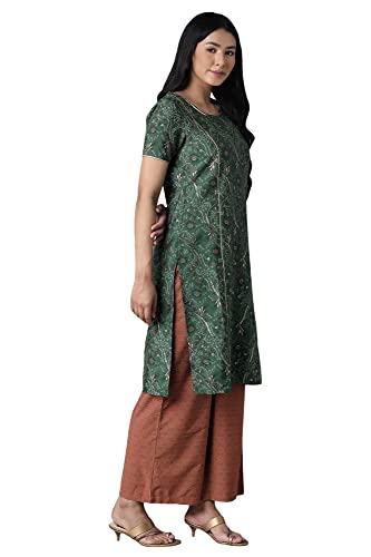 Image of Aurelia Women Polyester Kurta & Palazzo