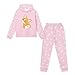 ORGYPET Corgi Youth Sweater Set Loose Pullover Sweatshirt M for Youth Comfortable Fashionable Sweatpants and Hoodie Set Oversized Sweater Set for Youth Loose Fit Classic Active Wear for Unique Style