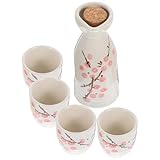Cafetière à saké de style japonais – la cafetière et les tasses répondront à vos besoins, un distributeur de vin très pratique et original