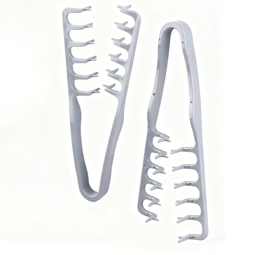 2 Stück Styling Kamm mit Textur, Styling Kamm Männer 2-in-1 Textur Kamms, Texturkamm Breiter Zahn für Männer und Frauen, Volumenwerkzeug für Wurzeln, Nahtabdeckung, Haare Styl-ing Comb für Locken (B)