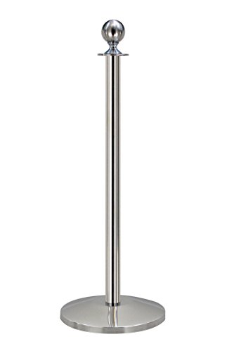 QueueWay - QWAY312-3P - Queueway Classic 312 Sphere Post Polished Stainless (Set of 2)
