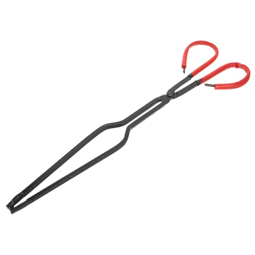EPIGEIST Pinze per Legna da Ardere Pesanti Pinza Lunga Resistente al Calore per Caminetto Attrezzi Legna Moderni per Falò Braciere e Campeggio Presa Robusta per Tronchi Grandi