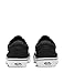Vans Women's Ward Low-Top Fashion Sneaker, Canvas Black/White, 7.5