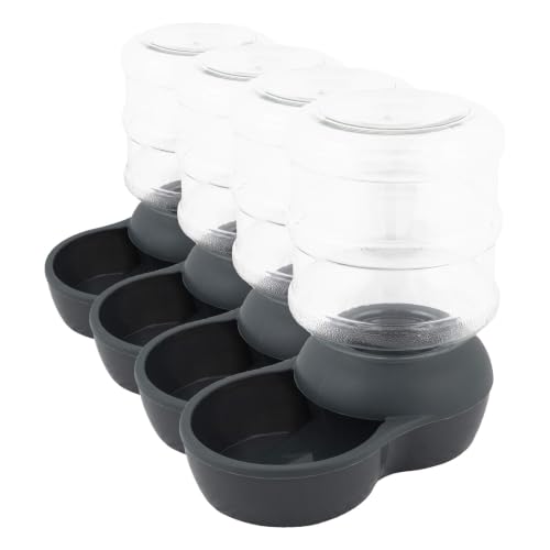 Image of Petmate Aspen Pet Lebistro Gravity Waterer, Made in USA 2.5 GAL (Pack of 4)