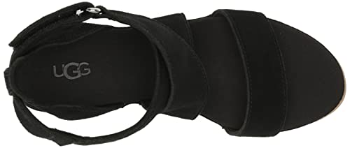 Ugg Women's Ileana Ankle Sandal, Black, 8 #TOP4