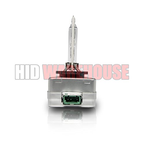 Image of AC HID Xenon Replacement Bulbs - D3S / D3R / D3C - 5000K Bright White (1 Pair) (Metal Base)