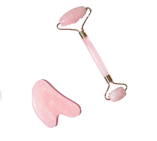 Newly Trending Facial Massager Jade Roller & Gua Sha Tool Natural Himalayan Stone for Face Neck Healing Skin Wrinkles & Serum Application (2024) Latest (COLOR MAY VARY) (B0CRHYQQ14) Amazon Price History, Amazon Price Tracker