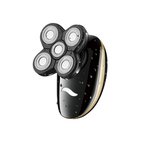 DRESSOOS Afeitadora Eléctrica Rotativa para Hombres, Multifunción, Recargable y Lavable, Resistente al Agua Cuerpo de Plástico y Metal, Adecuado para Uso Diario