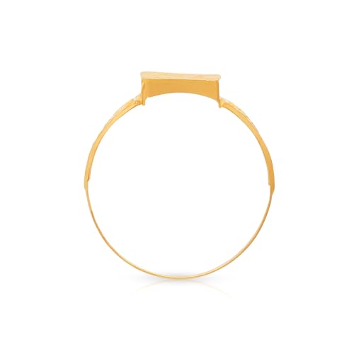 Image of Malabar Gold & Diamonds 22k (916) BIS hallmark Yellow Gold Ring for Men, Cocktail Ring FRNOB17380